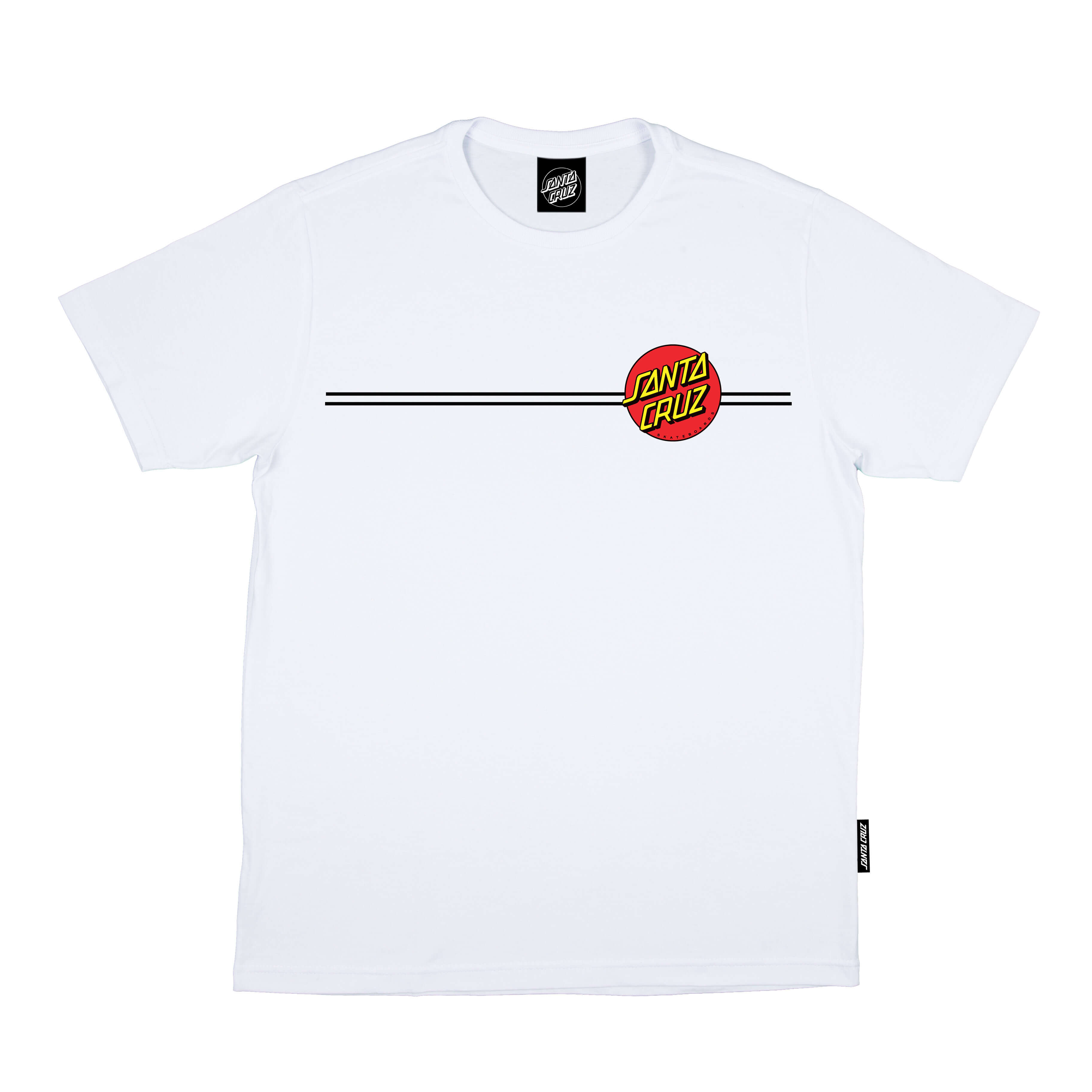 Camiseta Manga Curta Classic Dot Santa Cruz