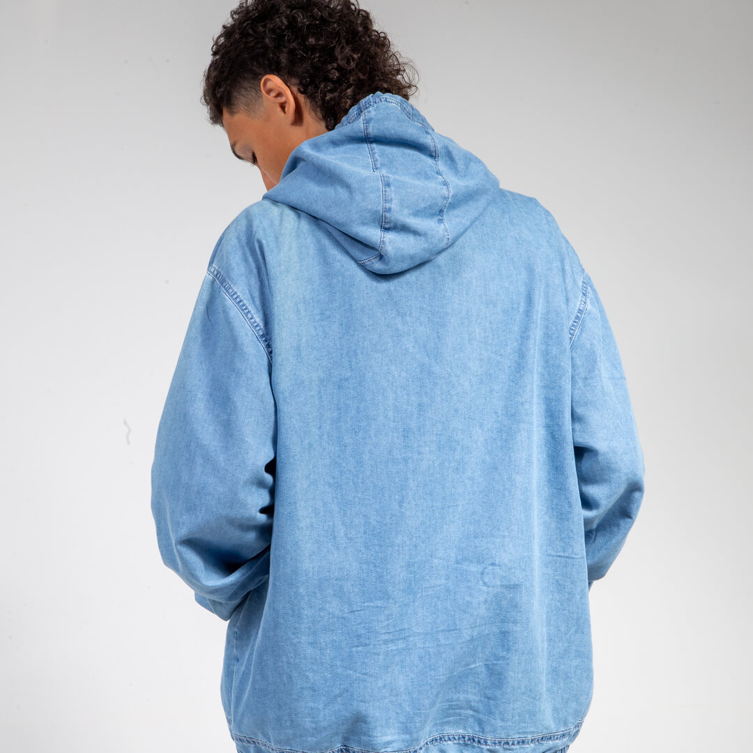 Jaqueta Anorak Jeans Drop Dead