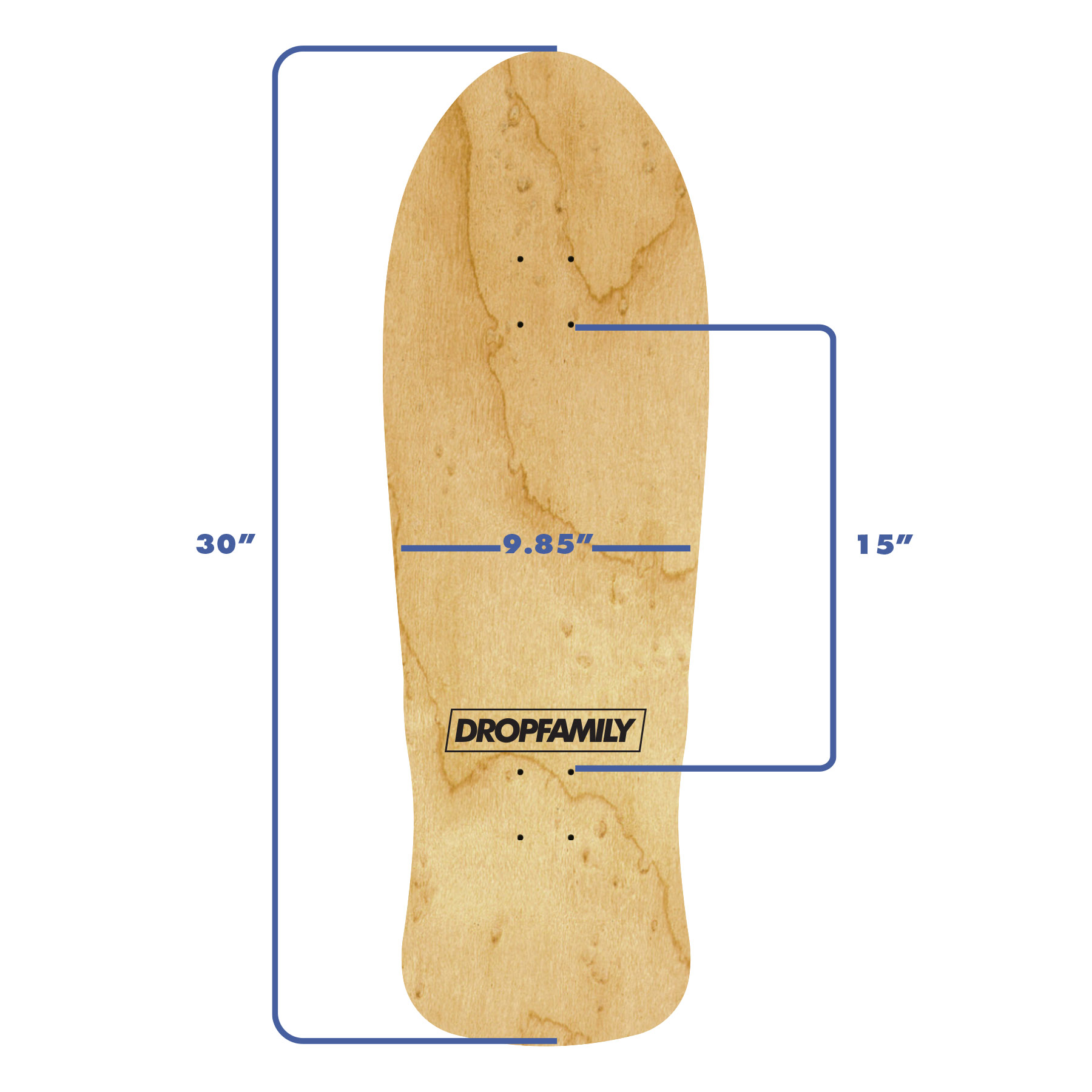 Shape Maple Old School Obrien Reaper Santa Cruz
