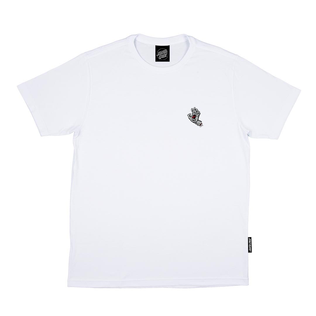 Camiseta Manga Curta Screaming Hand Bottom Santa Cruz - Estilo e