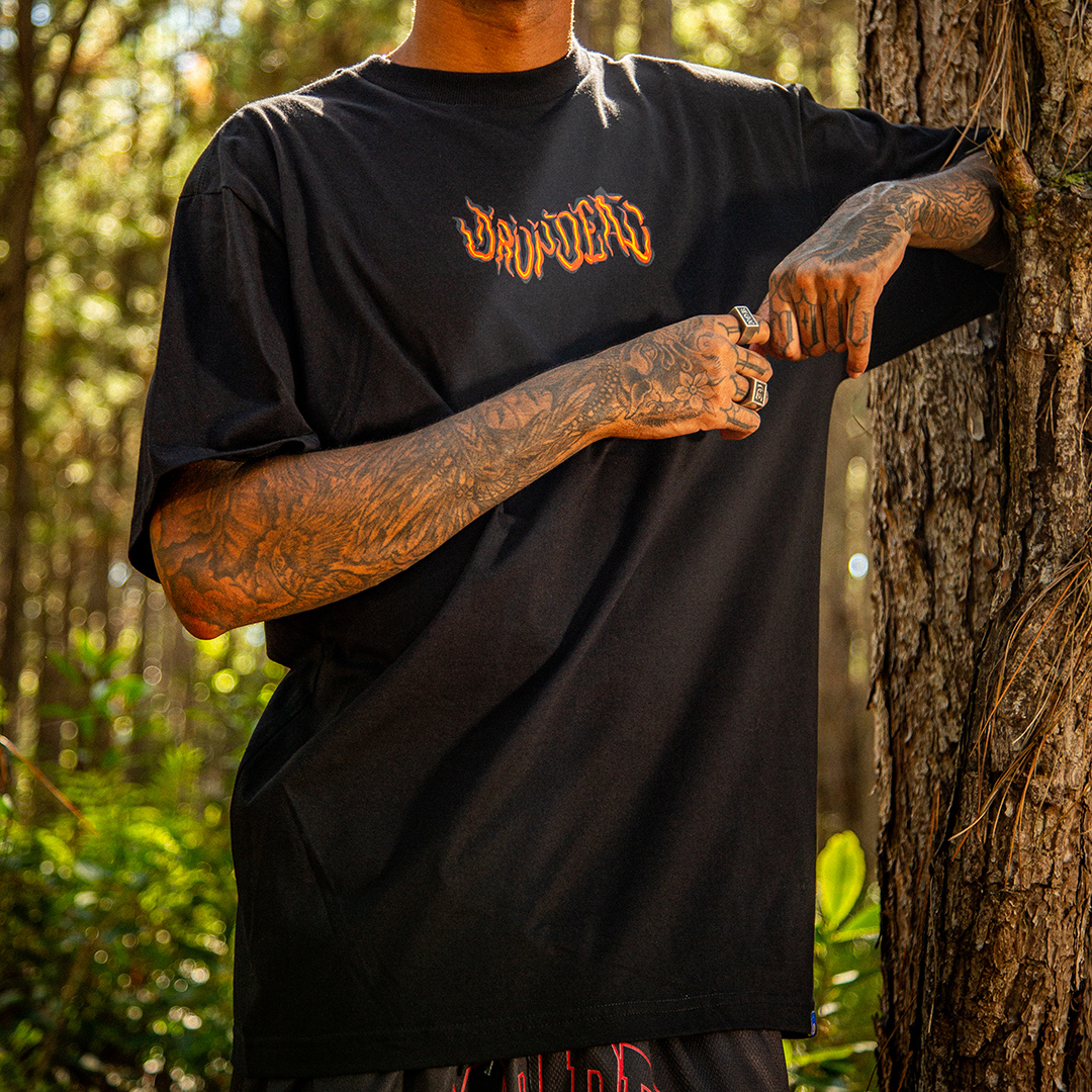 Camiseta Manga Curta Especial Onça Drop Dead