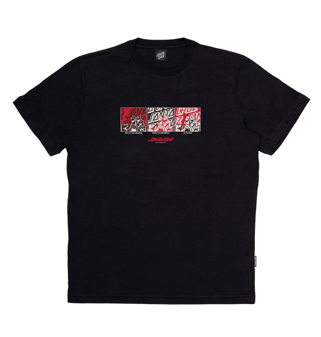 Camiseta Manga Curta Handled Front SS Santa Cruz