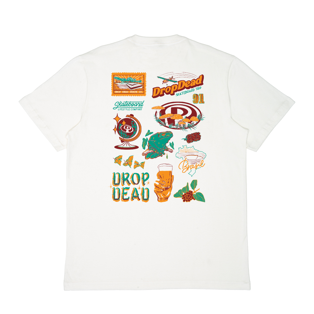 Camiseta Manga Curta Trip Drop Dead