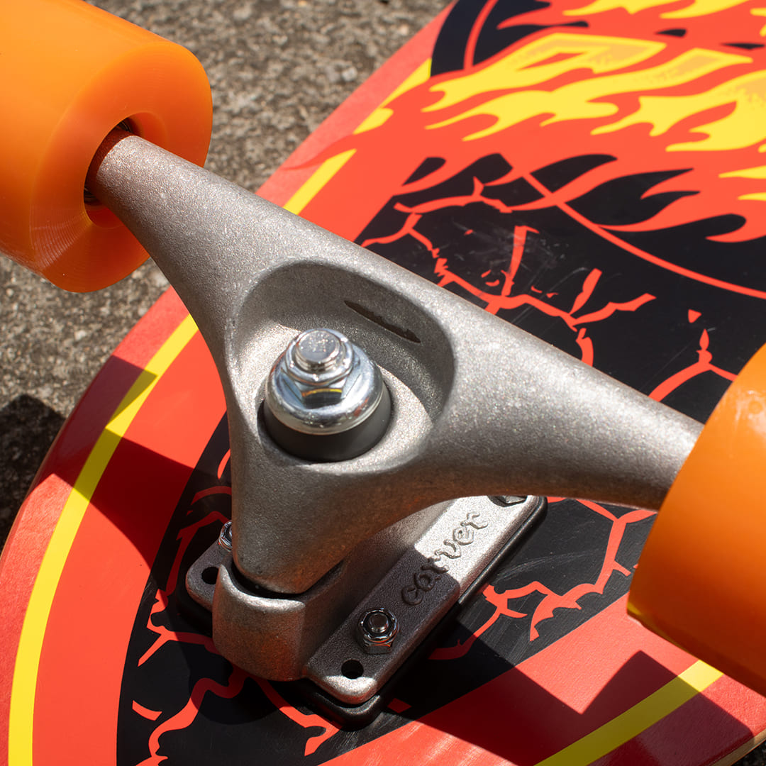 Cruzer Carver Flame Dot Shark 9.85