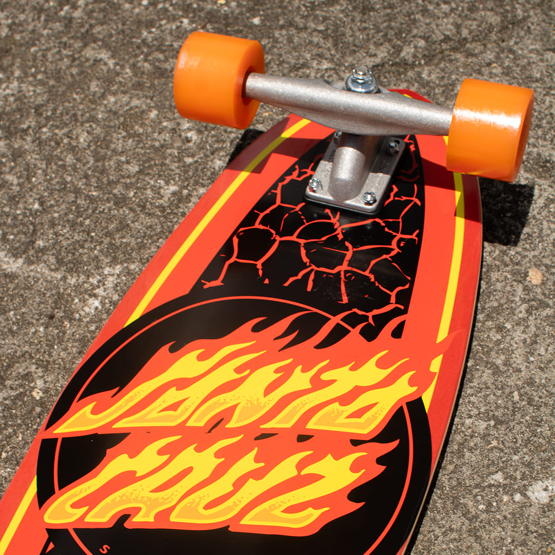 Cruzer Carver Flame Dot Shark 9.85