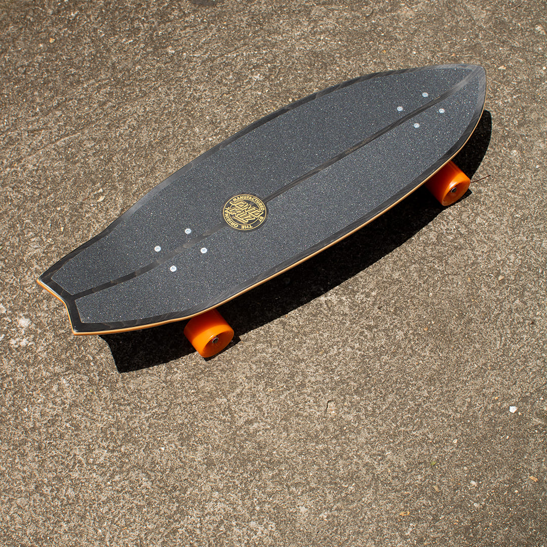 Cruzer Carver Flame Dot Shark 9.85