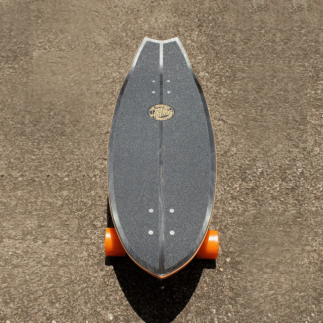 Cruzer Carver Flame Dot Shark 9.85