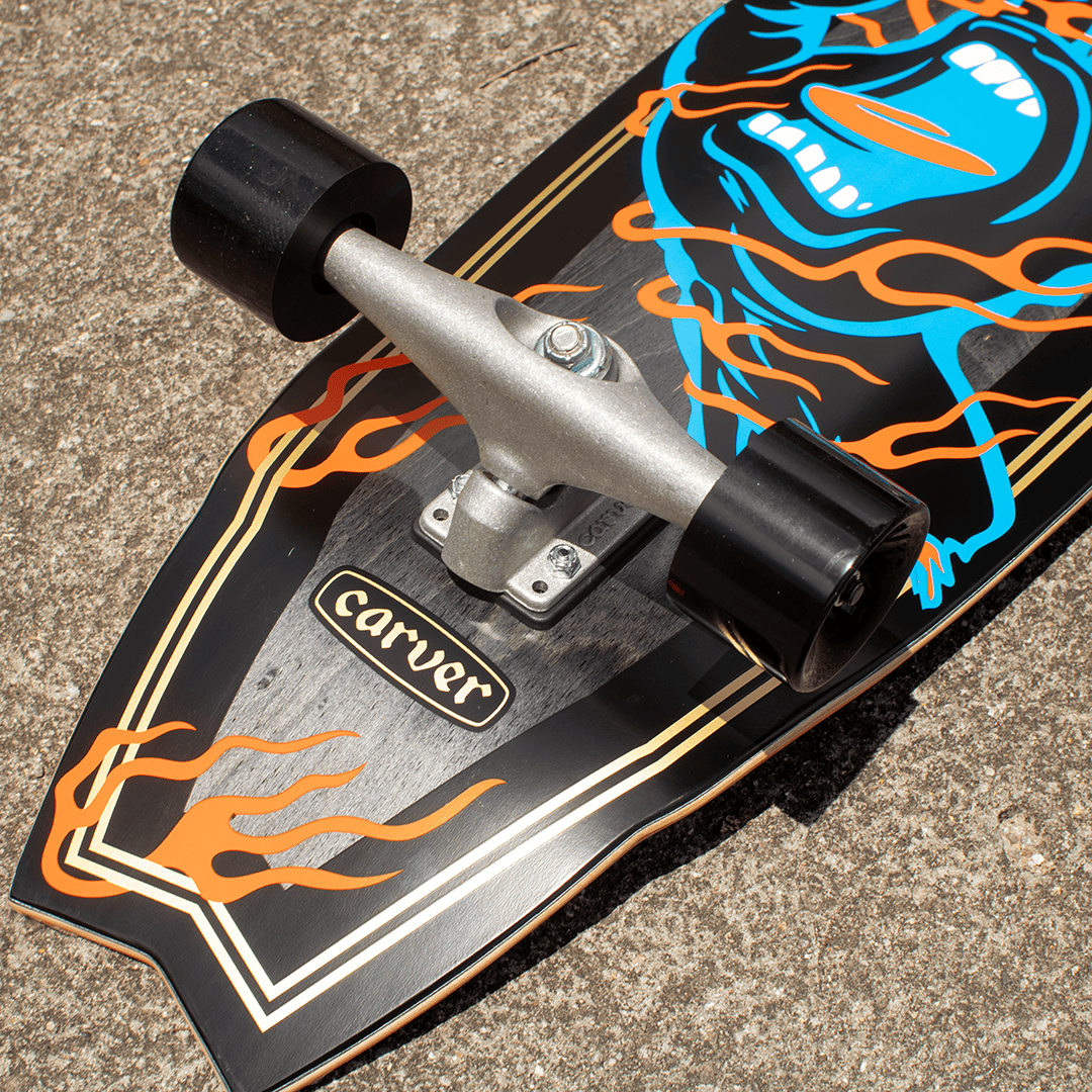 Skate Cruzer Inferno Hand Shark 9.85