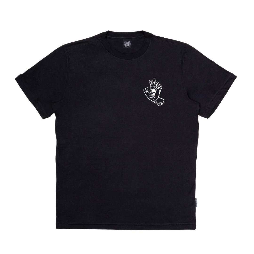 Camiseta Manga Curta Simplified Screaming Hand Mono Chest ss Santa