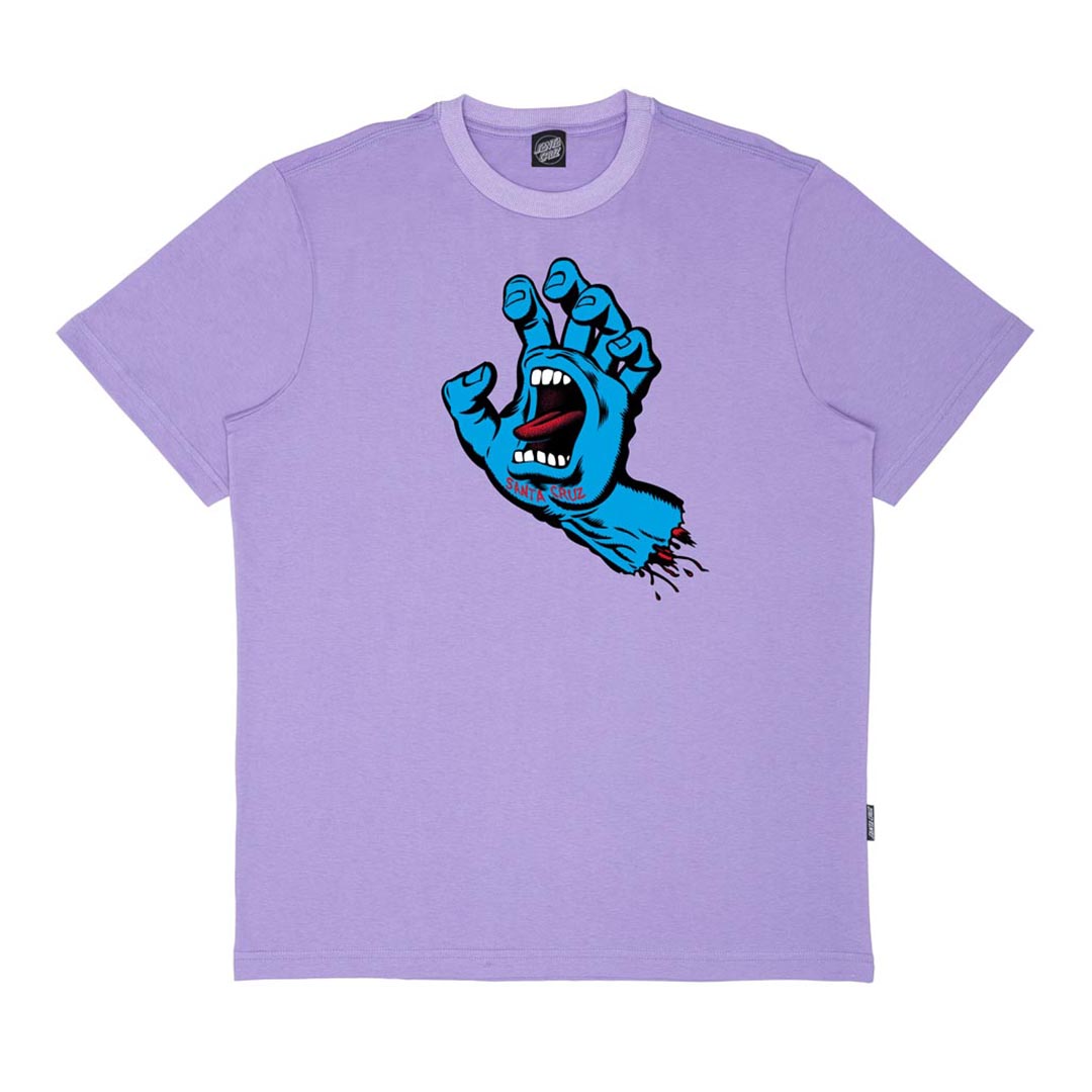 Camiseta Manga Curta Screaming Hand Santa Cruz