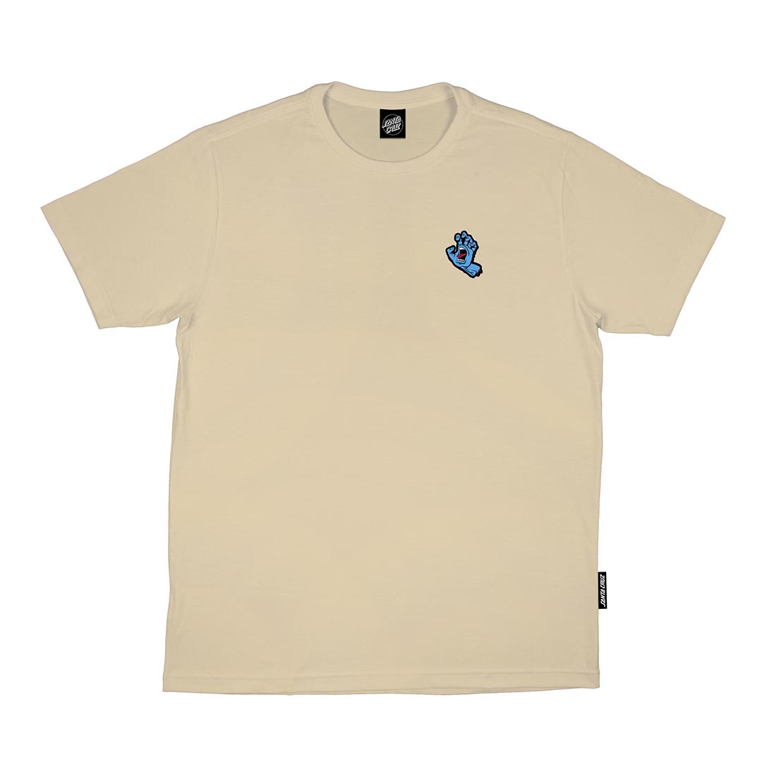 Camiseta Manga Curta Screaming Hand Bottom Santa Cruz - Estilo e