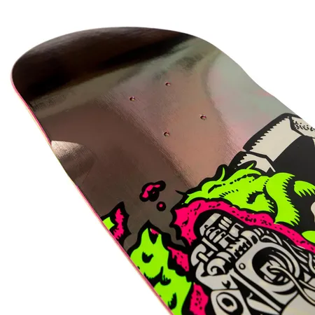 Skateboard Complet Santa Cruz – Roskopp Macro VX Egg 9,0 X 32 (gris, Neuf, Custom)