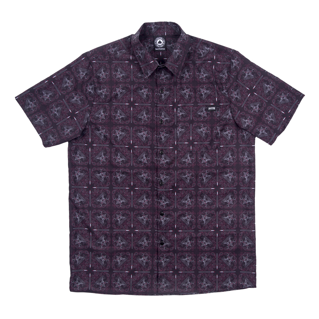 Camisa Bandana Pattern Shirt Thrasher Magazine